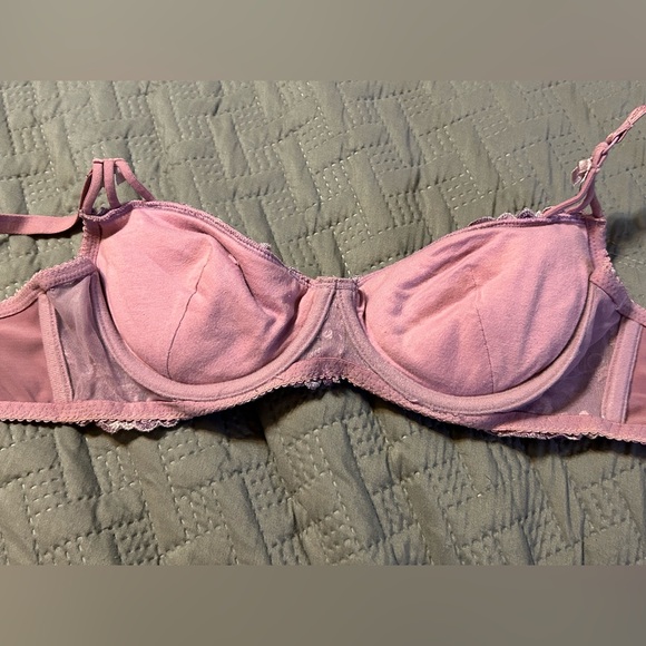 Frederick’s of Hollywood Gel Bra 34B Purple/Lavender Vintage - Picture 5 of 16